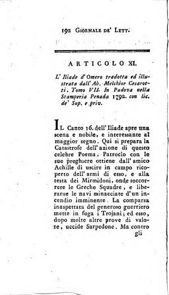 Giornale de'letterati