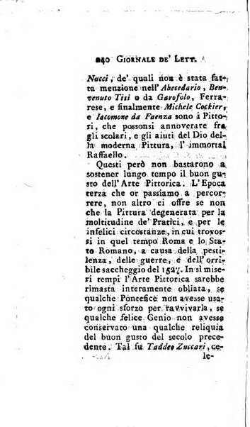 Giornale de'letterati