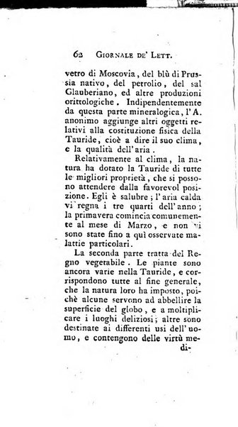 Giornale de'letterati