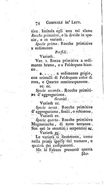 Giornale de'letterati