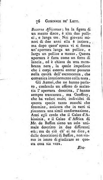 Giornale de'letterati