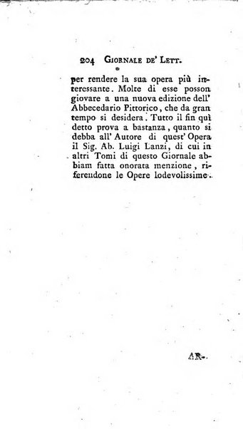 Giornale de'letterati