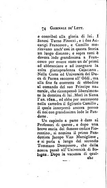 Giornale de'letterati