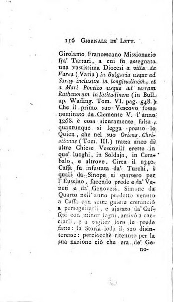 Giornale de'letterati