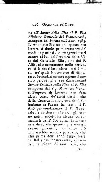 Giornale de'letterati