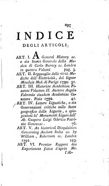 Giornale de'letterati