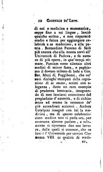 Giornale de'letterati