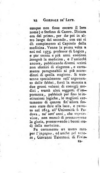 Giornale de'letterati