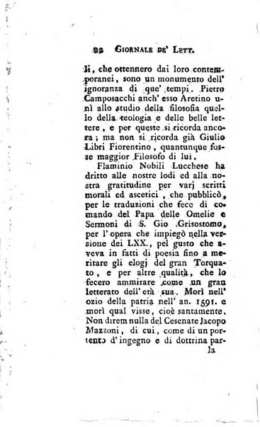 Giornale de'letterati