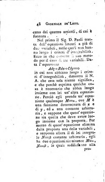 Giornale de'letterati