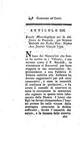 Giornale de'letterati