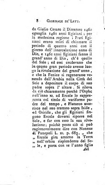 Giornale de'letterati