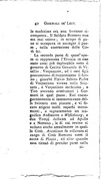 Giornale de'letterati