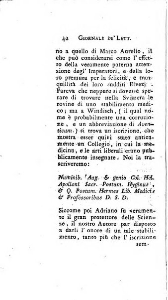 Giornale de'letterati