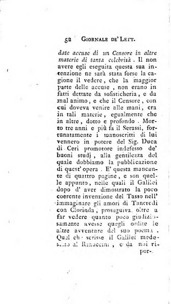 Giornale de'letterati