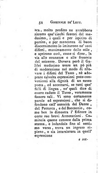 Giornale de'letterati