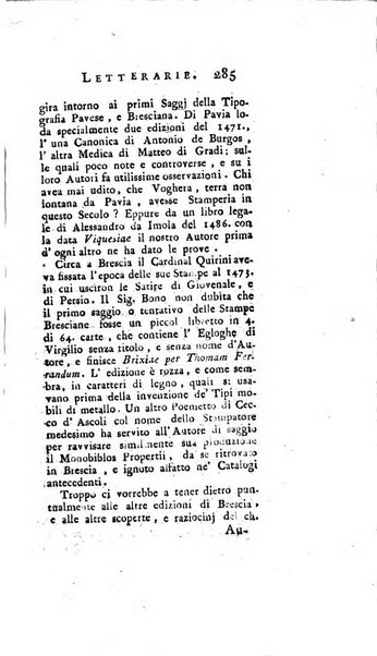 Giornale de'letterati