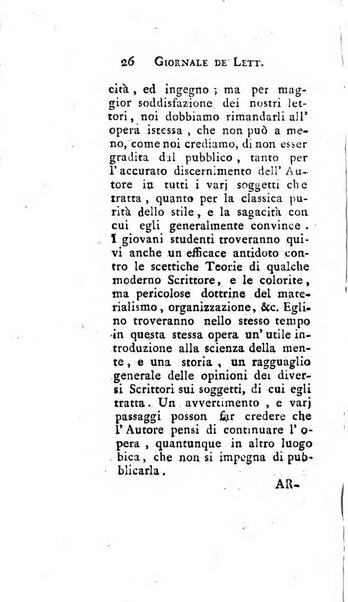 Giornale de'letterati