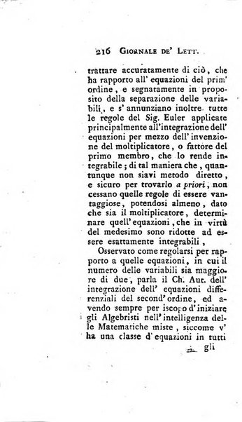 Giornale de'letterati