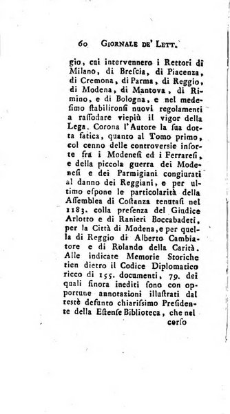 Giornale de'letterati