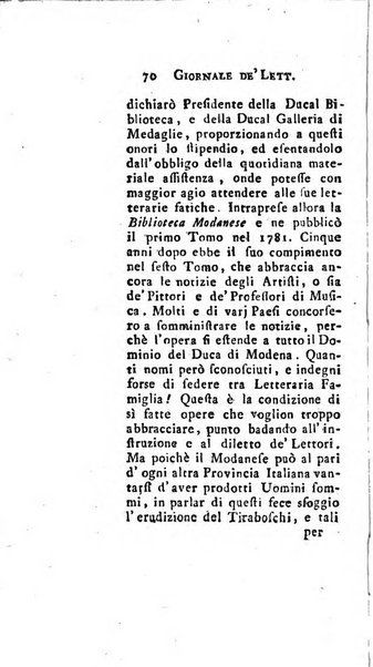 Giornale de'letterati