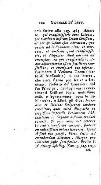 Giornale de'letterati