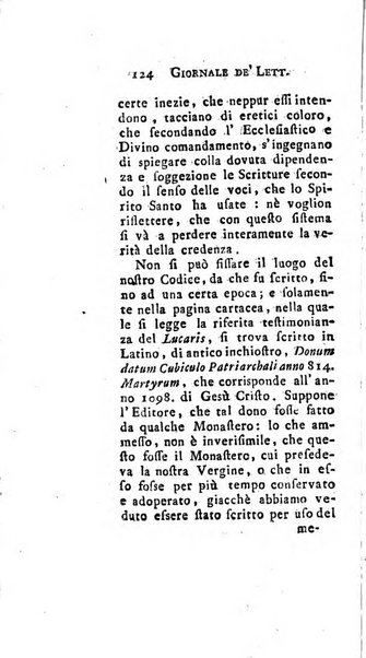 Giornale de'letterati