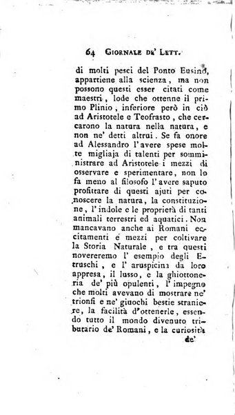 Giornale de'letterati