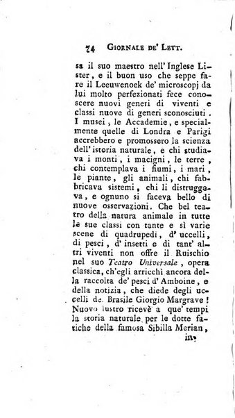 Giornale de'letterati