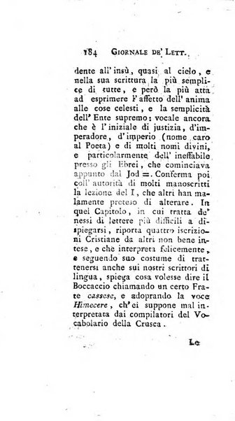 Giornale de'letterati