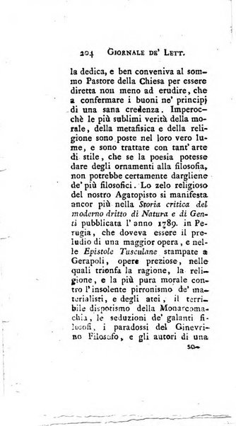 Giornale de'letterati