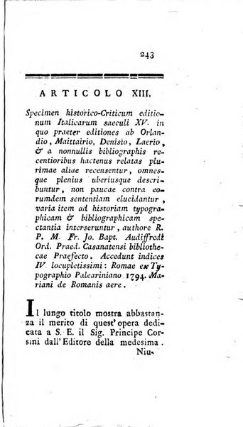 Giornale de'letterati