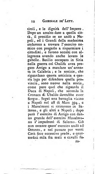 Giornale de'letterati