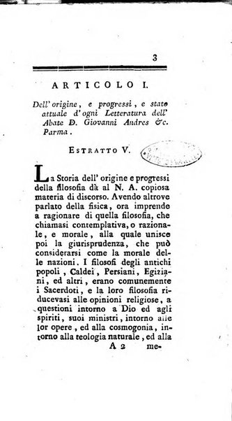 Giornale de'letterati