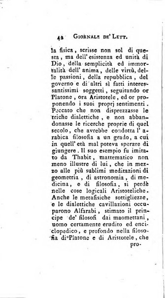 Giornale de'letterati