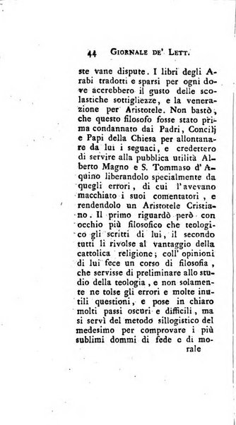 Giornale de'letterati