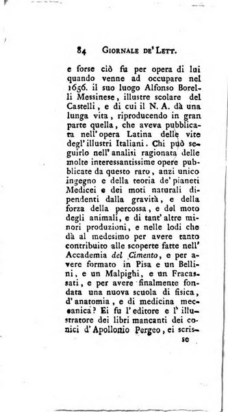 Giornale de'letterati