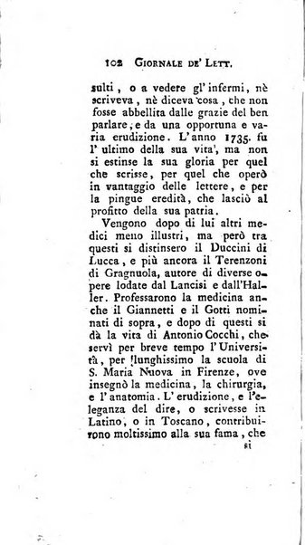 Giornale de'letterati