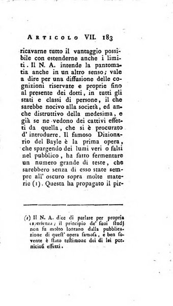 Giornale de'letterati