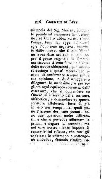 Giornale de'letterati