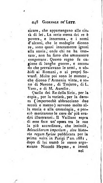 Giornale de'letterati