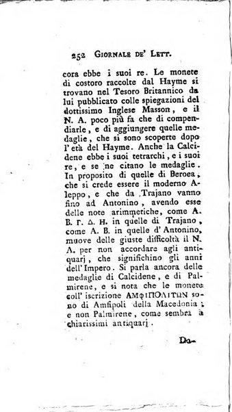 Giornale de'letterati