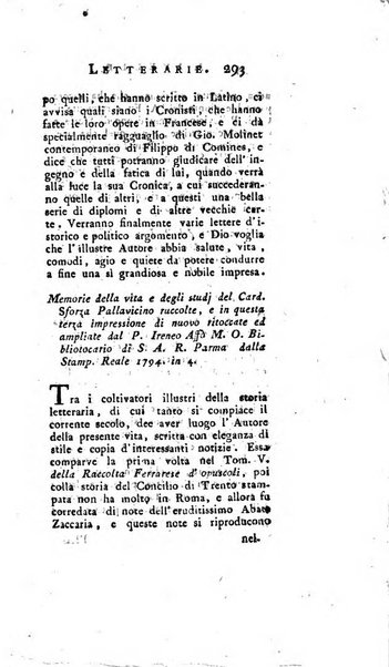 Giornale de'letterati