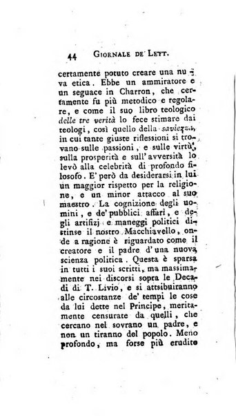 Giornale de'letterati