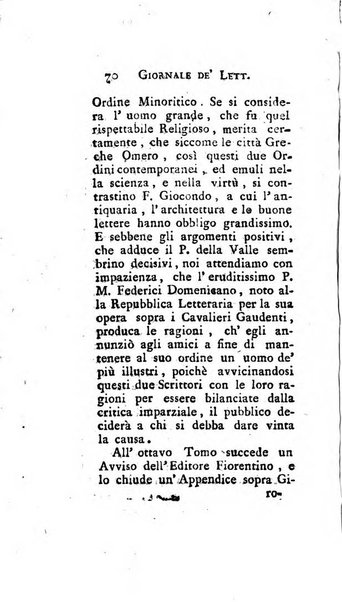 Giornale de'letterati