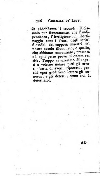 Giornale de'letterati