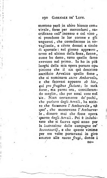 Giornale de'letterati