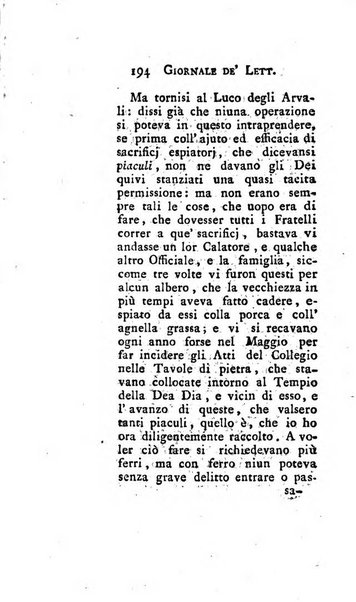 Giornale de'letterati