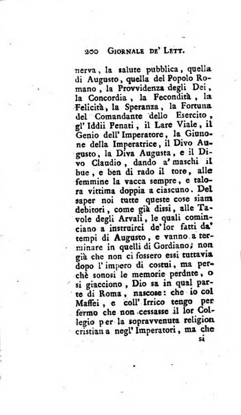 Giornale de'letterati