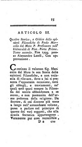 Giornale de'letterati